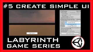 { #5 Creating a basic User Interface in Unity } - Canvas and Canvas Scaler