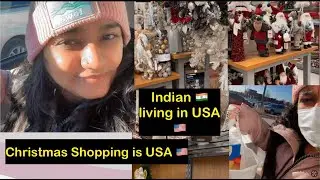 My Christmas shopping in USA | टीजे मैक्स पर मेरी क्रिसमस की खरीदारी | Indian Lifestyle in USA