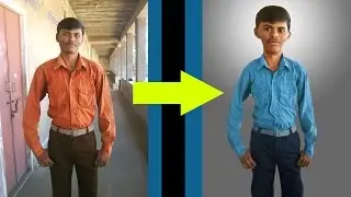 How to get caricature effect in Photoshop | Photoshop tutorial