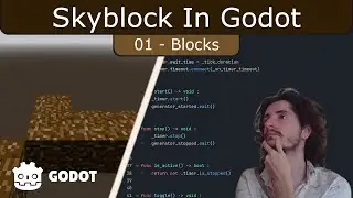 Skyblock in Godot - Create your first Block