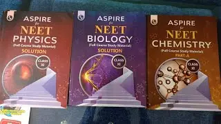 Unboxing Physicswallah study material for class 11 Aspire for NEET