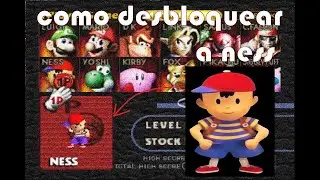 TUTORIAL SUPER SMASH BROS (N64) DESBLOQUEAR A NESS