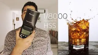 Fotografía de alta velocidad con los Flashpoint V1
