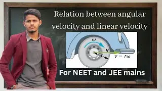 Relation between angular velocity and time period