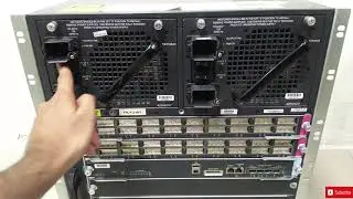 Core swtich Catalyst 4507R 1st boot up