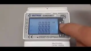 Настройка счетчика SDM630MCT 40 мА