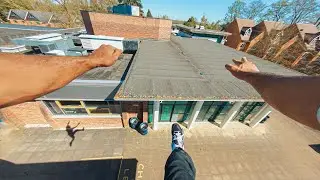 UK Rooftop Parkour POV Tour 🇬🇧