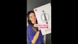 İçerik üreticilerin vazgeçilmezi Led ışıklı tripod denedim🥰