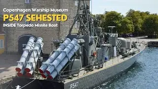 Inside Destroyer | Fast Attack Craft P547 | Torpedo Missile Boat | Copenhagen Warships