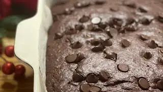 Christmas Special-Double chocolate banana bread #chocolate #bananabread #recipe #food
