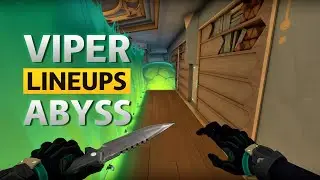 Best Viper Lineups For Abyss Map || Viper Valorant Guide