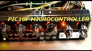 CB RADIO Testing of PIC 16F Microcontroller Moving LED