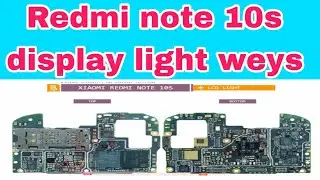 Redmi note 10s display light problem solution// display light all track @techmobile007