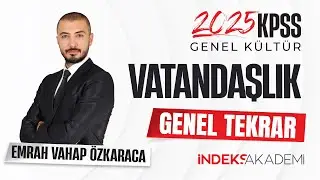KPSS - Vatandaşlık Genel Tekrar 7 - Emrah Vahap ÖZKARACA Canlı Yayını