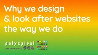 Showing off a few of my website designs and the process and ethos of Polysiral