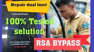 Xioami Redmi RSA Halper Tool 2022 | REDMI 6/6A REDMI 9/9A REDMI 8/8A dual imei Repair solution