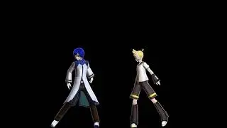 Kaito Len  Erase or Zero - MMD Hologram Ready