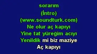 YANARIM SERTAP ERENER KARAOKE