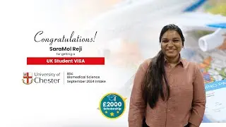 UK Student Visa Success | BSc in Biomedical Science at University of Chester | AIMS Education Kerala