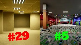 All Escape The Backrooms Levels Ranked!