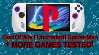 PS5 On the Go? | Testing PlayStation Exclusives on the ROG Ally!