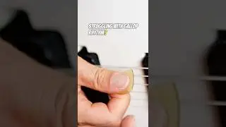 This change of picking angle is crucial when going from downpicking to alternate!