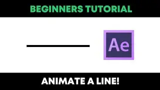 [TUTORIAL] How to Animate a Line Using Trim Paths - After Effects Tutorial 2020