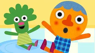 We All Fall Down | Noodle & Pals | Songs For Children