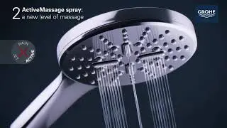Grohe El Duşu 3 Akışlı 13 cm SmartActive