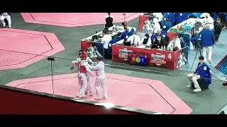 Jang Jun (Korea) Blue VS Adrian Vicente (Spain) Seniors Male -58kg Finals