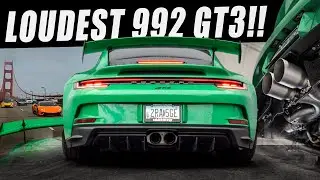 HOW IS THIS LEGAL?! 2022 Porsche 992 GT3 Gets Soul Performance Exhaust!