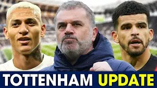 Ange Wants Early Signings • Richarlison Wants To Stay • Spurs Debating Solanke [TOTTENHAM UPDATE]