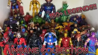 INSANE 150+ UPDATED MARVEL LEGENDS COLLECTION MCU AND COMIC!