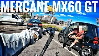 MERCANE MX60 GT FPV eSCOOTER RIDE - Car Crash + 2 Fried Controllers - What went Wrong (Way) ?