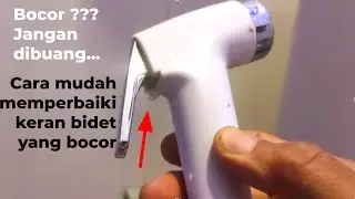 Don't throw it away.. Here's how to fix a leaky faucet/shower bidet