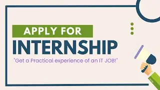 Apply for IT Internship | Internship Details | How to apply for an Internship