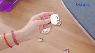 🎬How to Print Memory Film Keychain & Metal Rotatable Keychain