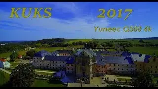 Kuks - Hospital a Obec, červen 2016, Yuneec Q500 4k