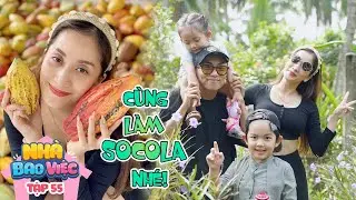 #55 The BiNa Family Explores a Cacao Orchard & Makes Their Own Chocolate | Nha Bao Viec Episode 5...