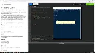 Facebook interview question: strings: rotational cipher