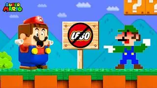 Mario and Luigi, But LEGO Super Mario Is Forbidden Here!