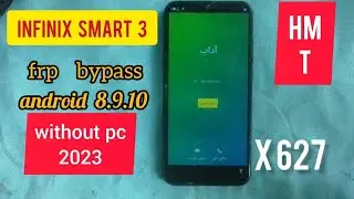 X627 Google unlock|Infinix X627 frp bypass 2023|Infinix Smart 3 plus frp bypass|Android 9 frp