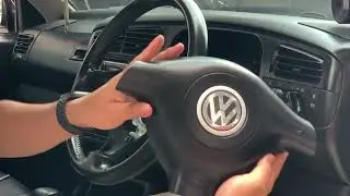 INSTALL STEERING WHEEL FROM VW GOLF MK4 | VW GOLF MK3 | [4K]