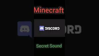 Minecraft Secret Sound Effect 😮 - Discord Ringtone Sound Effect 🔊