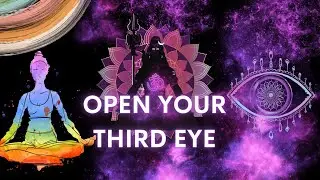 Open Your Third Eye  (Warning: Very Powerful!), Removes ALL Negative Energy 111 #thirdeye #chakra