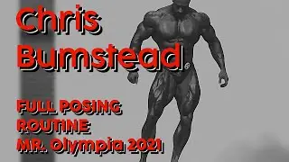 Chris Bumstead Olympia 2021 Full Posing Routine