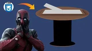 Pure CSS 3D Table Animation | 3D Animation in CSS Tutorial