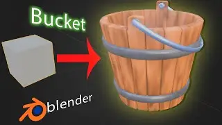 Create Stylized Buckets in Blender: Complete Tutorial