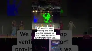 Stop Venting and Start Praying 