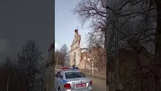 Разрушение Костёла В Зембине #беларусь #зембин